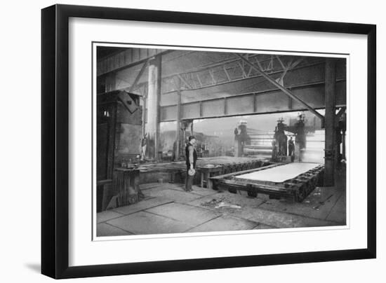 Steel Plate Rolling-null-Framed Photographic Print