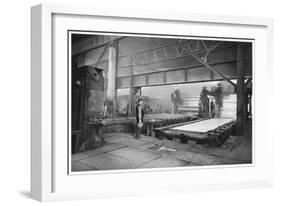 Steel Plate Rolling-null-Framed Photographic Print