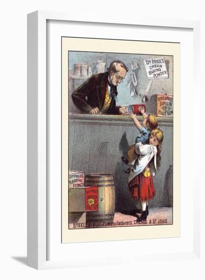 Steel & Price Manufacturers-The Purchase-null-Framed Art Print