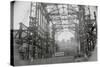 Steel Skeleton of Madison Square Garden-null-Stretched Canvas
