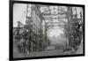 Steel Skeleton of Madison Square Garden-null-Framed Photographic Print