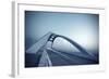 Steel Structure Bridge Night Scene-Aylandy-Framed Photographic Print