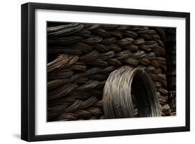 Steel Wire Detail-Erin Berzel-Framed Photographic Print