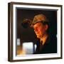 Steel Worker, Newton Chambers, Sheffield, South Yorkshire, 1971-Michael Walters-Framed Photographic Print