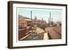 Steel Works, Pittsburgh, Pennsylvania-null-Framed Art Print