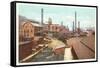 Steel Works, Pittsburgh, Pennsylvania-null-Framed Stretched Canvas