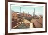 Steel Works, Pittsburgh, Pennsylvania-null-Framed Premium Giclee Print