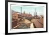 Steel Works, Pittsburgh, Pennsylvania-null-Framed Premium Giclee Print