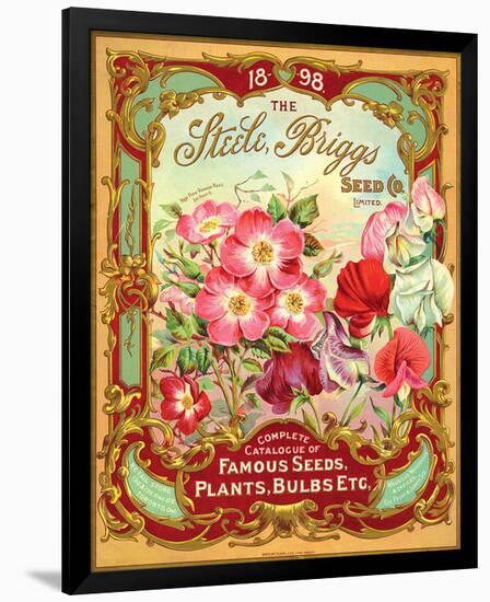 Steele Briggs Seed Catalogue-null-Framed Premium Giclee Print