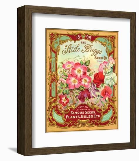 Steele Briggs Seed Catalogue-null-Framed Art Print