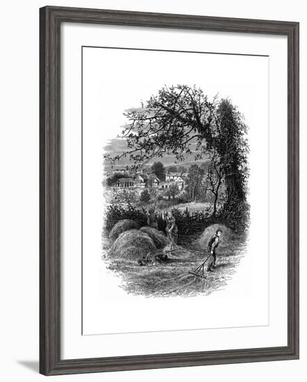 Steele's Home, Wales-null-Framed Giclee Print