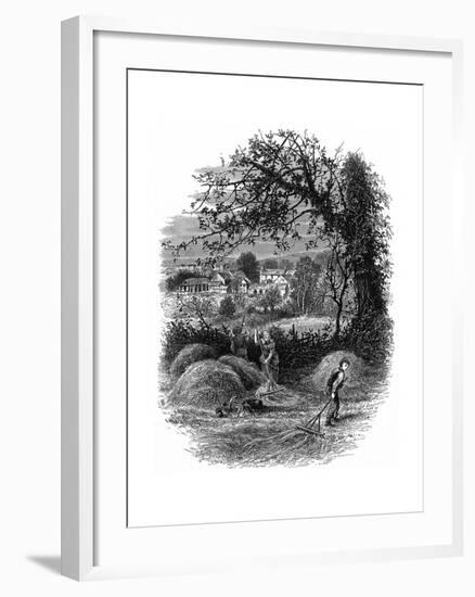 Steele's Home, Wales-null-Framed Giclee Print