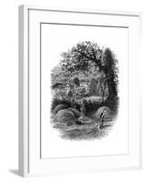 Steele's Home, Wales-null-Framed Giclee Print