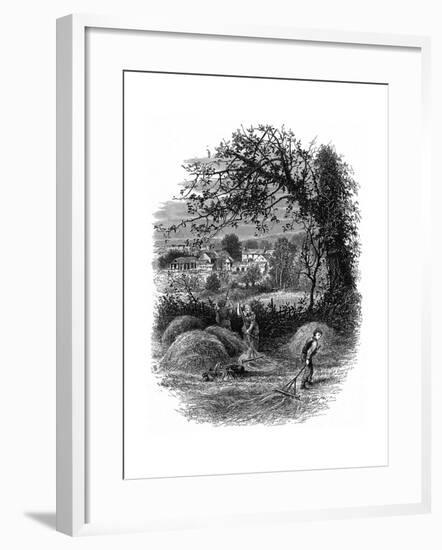 Steele's Home, Wales-null-Framed Giclee Print