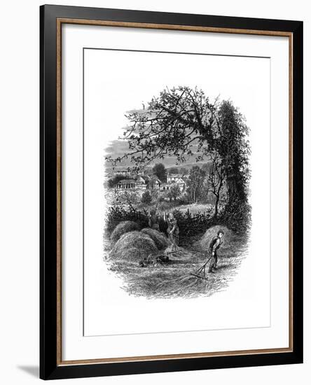 Steele's Home, Wales-null-Framed Giclee Print