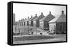 Steelmill Workers' Houses-Walker Evans-Framed Stretched Canvas