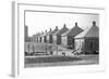 Steelmill Workers' Houses-Walker Evans-Framed Photographic Print