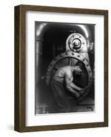 Steelworker-Science Source-Framed Giclee Print