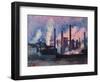 Steelworks Near Charleroi-null-Framed Giclee Print