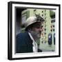 Steelworks Safety Representative, Newton Chambers, Sheffield, South Yorkshire, 1971-Michael Walters-Framed Photographic Print