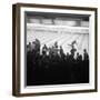 Steelworks Social Evening at a Bowling Alley, Sheffield, South Yorkshire, 1964-Michael Walters-Framed Photographic Print