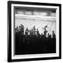 Steelworks Social Evening at a Bowling Alley, Sheffield, South Yorkshire, 1964-Michael Walters-Framed Photographic Print