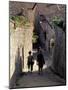Steep Alleyway, Gubbio, Umbria, Italy-Inger Hogstrom-Mounted Photographic Print