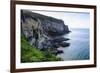 Steep Cliffs at Taiaroa Head, Otago Peninsula, South Island, New Zealand, Pacific-Michael Runkel-Framed Photographic Print