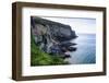 Steep Cliffs at Taiaroa Head, Otago Peninsula, South Island, New Zealand, Pacific-Michael Runkel-Framed Photographic Print