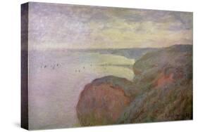 Steep Cliffs Near Dieppe, 1897-Claude Monet-Stretched Canvas