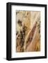 Steep colorful canyon walls of hydrothermally altered rhyolite, Yellowstone NP, WY-Adam Jones-Framed Photographic Print