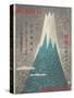Steep Fuji Ama, Japanese Travel Poster-null-Stretched Canvas