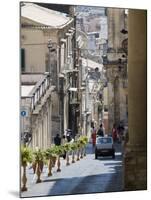 Steep Street, Noto, Sicily, Italy, Europe-Martin Child-Mounted Photographic Print