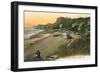 Steephill Cave, Isle of Wight-null-Framed Art Print
