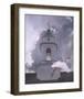 Steeple Flyby-Steve Hunziker-Framed Art Print