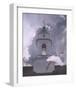 Steeple Flyby-Steve Hunziker-Framed Art Print