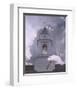 Steeple Flyby-Steve Hunziker-Framed Art Print