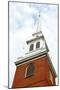 Steeple of Old North Church in Boston Historical North End-elenathewise-Mounted Photographic Print