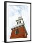 Steeple of Old North Church in Boston Historical North End-elenathewise-Framed Photographic Print