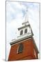 Steeple of Old North Church in Boston Historical North End-elenathewise-Mounted Photographic Print