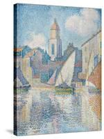 Steeple of Saint Tropez, 1896-Paul Signac-Stretched Canvas