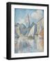 Steeple of Saint Tropez, 1896-Paul Signac-Framed Giclee Print