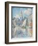 Steeple of Saint Tropez, 1896-Paul Signac-Framed Premium Giclee Print