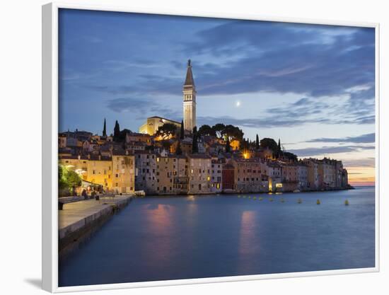 Steeple, Rovinj, Istria, Croatia-Rainer Mirau-Framed Photographic Print