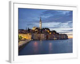 Steeple, Rovinj, Istria, Croatia-Rainer Mirau-Framed Photographic Print