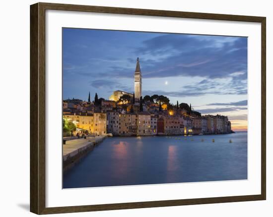 Steeple, Rovinj, Istria, Croatia-Rainer Mirau-Framed Photographic Print