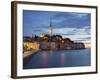 Steeple, Rovinj, Istria, Croatia-Rainer Mirau-Framed Photographic Print