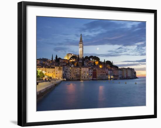 Steeple, Rovinj, Istria, Croatia-Rainer Mirau-Framed Photographic Print