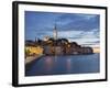 Steeple, Rovinj, Istria, Croatia-Rainer Mirau-Framed Photographic Print