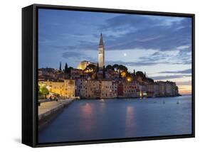 Steeple, Rovinj, Istria, Croatia-Rainer Mirau-Framed Stretched Canvas